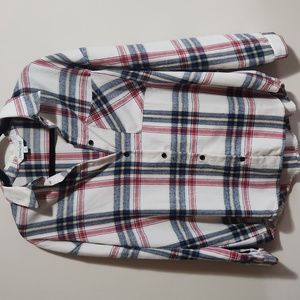 Davi & Dani Plaid Button Down Small